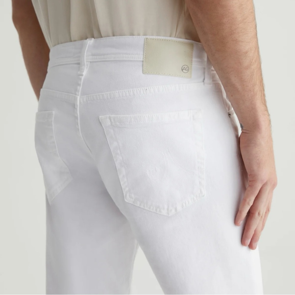 Men's AG Tellis Modern Slim Cloud Soft White Jeans